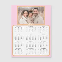 Personalized Mini 2025 Calendar | Family Photo  