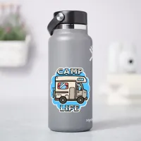 Camp Life | Retro Camper Sticker