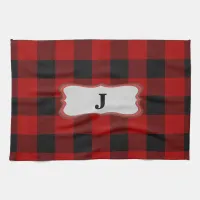 Rob Roy Tartan Red & Black Kitchen & Sports Towel