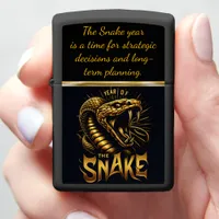 Celebrating 2025 the year of the snake!  zippo lighter