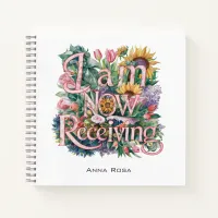 *~* 25 Flowers I AM NOW RECEIVING AP85 Manifesting Notebook