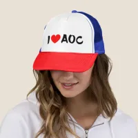 I Heart AOC | I Love A.O.C. Trucker Hat