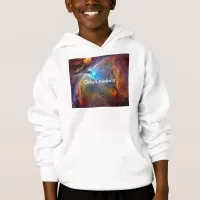 Orion Nebula Space Galaxy Kids Hoodie