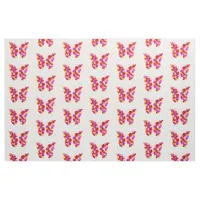 Botanical Floral Butterfly Colorful Fabric