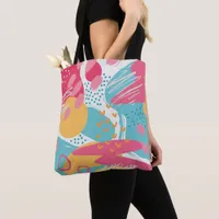 Colorful Abstract Tote Bag