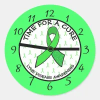 Time for a Cure, Lyme Disease Awareness Stickers