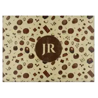 Chocolatier and Pastry Chef Candy Chocolates Cutting Board