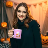 Cute Ghostly Coffee Break