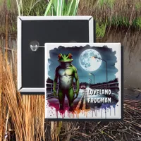 The Loveland Frogman | Ohio Cryptid Button