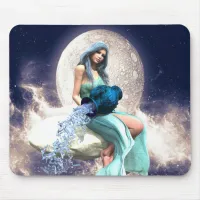 Aquarius – Woman Pouring Water From a Jug Mouse Pad