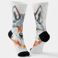 White Wolf Socks