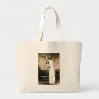 I Never Miss A Shot Large Tote Bag