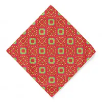 Christmas Holiday Charm Pattern 01 -  Bandana