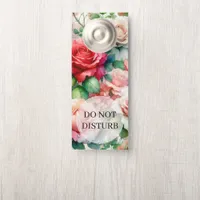 Whimsical Rose Pattern Door Hanger