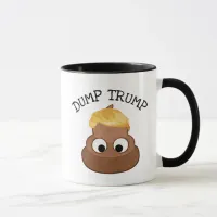 Dump Trump Poop pile "anti-trump" Political Humor Mug