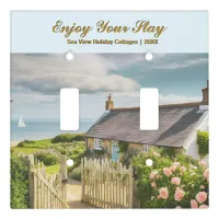 Holiday Cottage Vacation Let Summer Cabin Photo Light Switch Cover