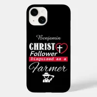 Christ Follower Disguised As A Farmer Christian Case-Mate iPhone 14 Case