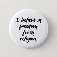 Freedom from Religion, Atheist Button