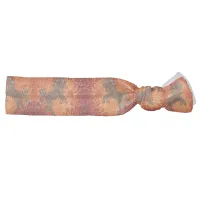 Majestic Horse in Asian Floral Tapestry Elastic Hair Tie