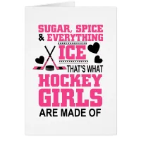 cute sugar and spice girls ice hockey