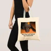 Sad Dog Got Left Behind This Halloween Tote Bag