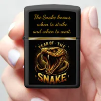 Year of the snake: Chinese new year 2025 Zippo Lighter