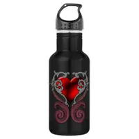 You Have My Heart (Red) Stainless Steel Water Bottle