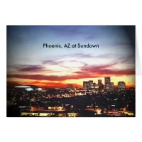 Phoenix, AZ at Sundown
