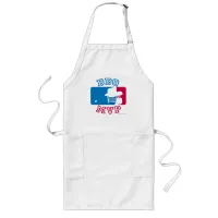 BBQ  MVP Funny Outdoor Cookout Grill Time Long Apron