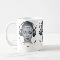 Musical Headphones  Coffee Mug