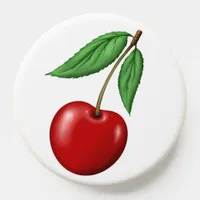 Red Cherry Retro Fruit Design PopSocket