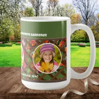 Personalized Mother's Day Gardening Multi Photo Coffee Mug