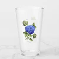 Blue Hydrangea Glass