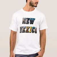 New Mexico, USA Text T-Shirt