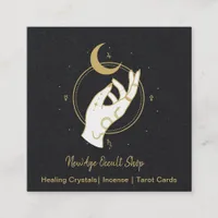 New Age Occult Shop Square Business Card