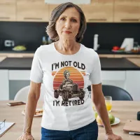 Timeless Retirement Boldly Printed  T-Shirt