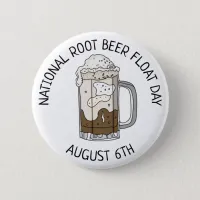 National Root Beer Float Day | August 6th Button