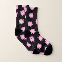 Piggybank Money Cash Box Patterned Socks