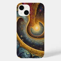 Ancient symbols in vibrant colours Case-Mate iPhone 14 case