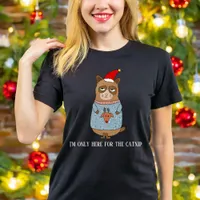 Sarcastic Funny Christmas Cat Ugly Sweater