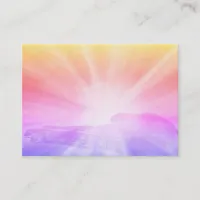 *~* Energy Healing Hand Radiating Love and Light Business Card
