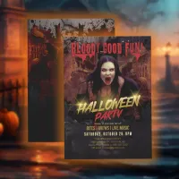 Bloody Good Fun Halloween Party ID980 Invitation