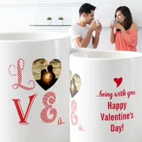 Love is being with you Valentine's Day Mug