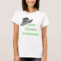 Country and Western Rustic Lyme Disease Awareness T-Shirt