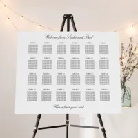 Seating Charts with 24 Tables