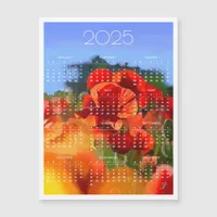 The poppy house painting 2025 calendar 