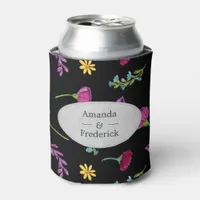 Floral Fiesta Wedding Can Cooler