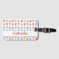 Fun Beach or Pool Party Personalized Bachelorette Luggage Tag