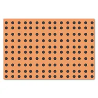 Halloween Polka Dot Pattern Tissue Paper