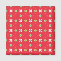 Christmas Holiday Charm Pattern 02 -  Magnet